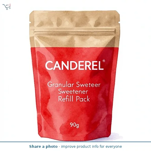 Canderel Sucralose Sweetener Refill Pack 90g