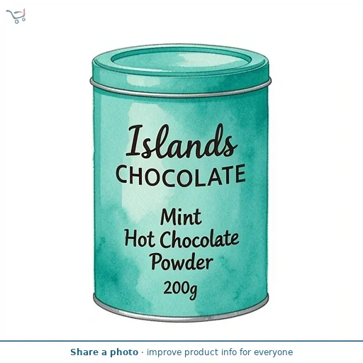 Islands Chocolate Mint Hot Chocolate Powder 200g