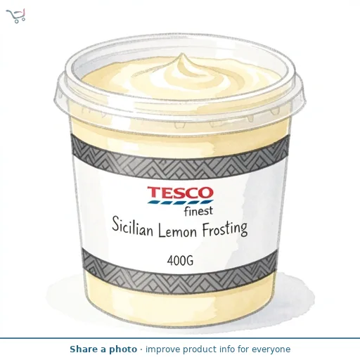 Tesco Finest Sicilian Lemon Frosting 400G