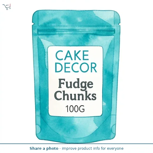 Cake Decor Fudge Chunks 100G