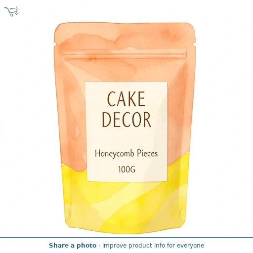 Cake Decor Honeycomb Pieces 100G