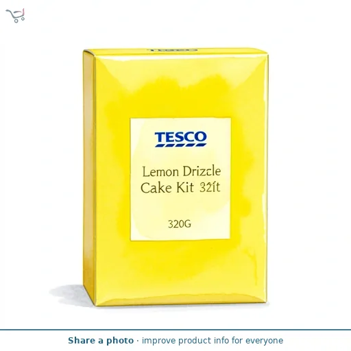 Tesco Lemon Drizzle Cake Kit 320G