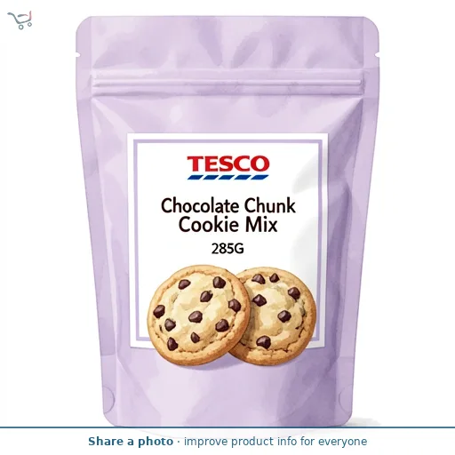 Tesco Chocolate Chunk Cookie Mix 285G