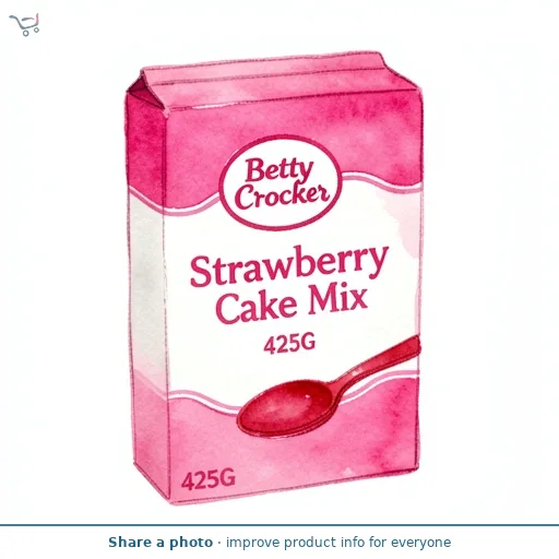 Betty Crocker Strawberry Cake Mix 425g