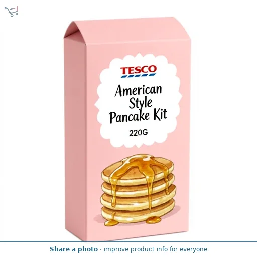 Tesco American Style Pancake Kit 220G