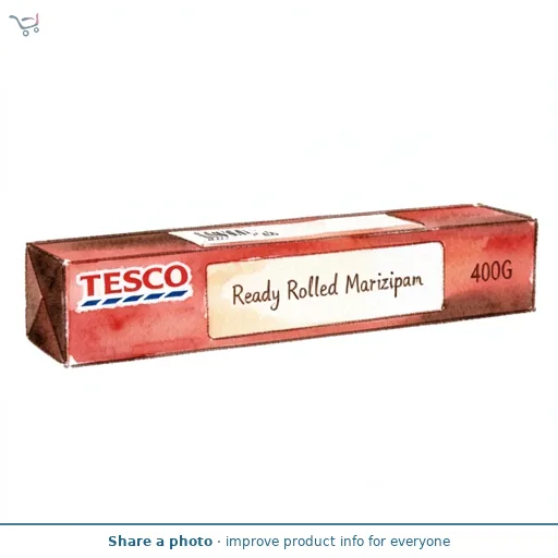 Tesco Ready Rolled Marzipan 400G
