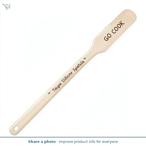 Go Cook Taupe Silicone Spatula