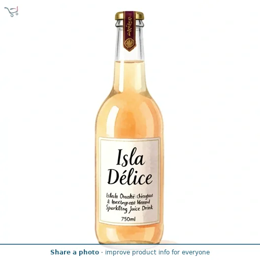 Isla Delice Khushii Grape Orange Mango & Mandarin Sparkling Juice Drink 750ml