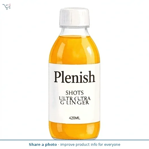 PLENISH SHOTS ULTRA GINGER 420ML