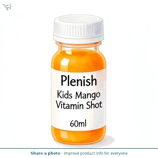 Plenish Kids Mango Vitamin Shot 60ml