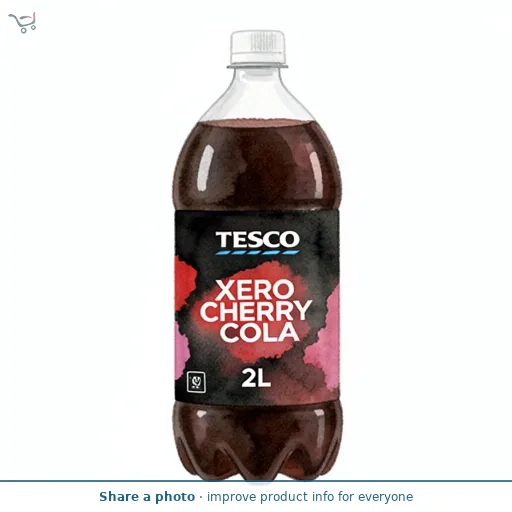 Tesco Xero Cherry Cola 2L