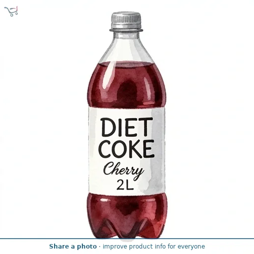 Diet Coke Cherry Cola 2L Bottle