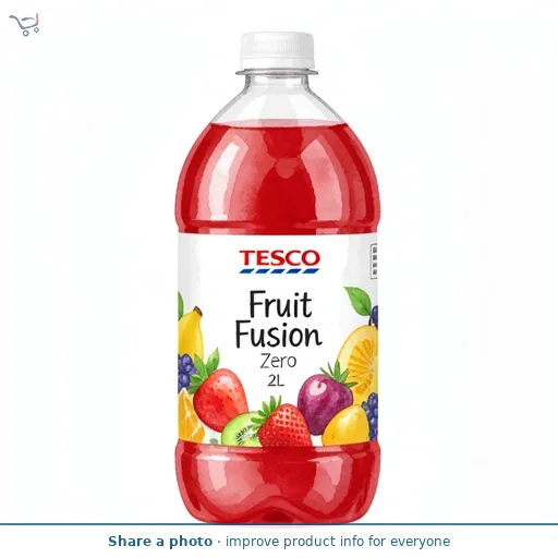 Tesco Fruit Fusion Zero 2L