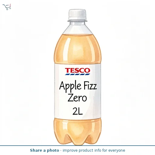 Tesco Apple Fizz Zero 2L