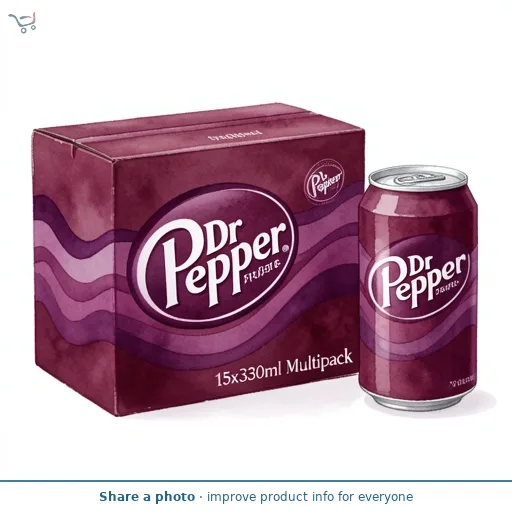Dr Pepper 15x330ml Multipack