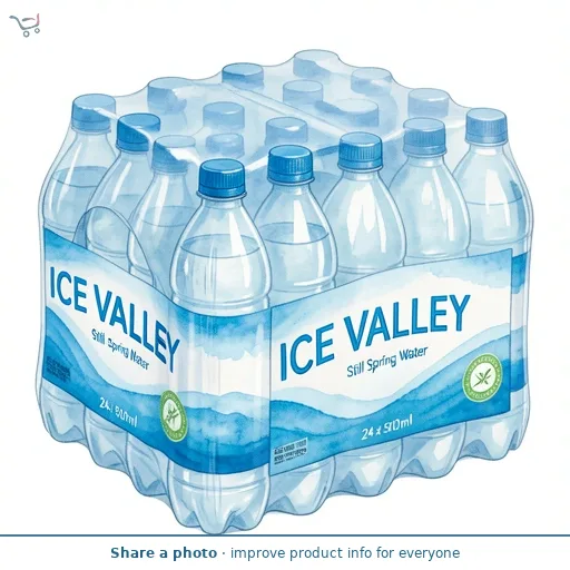Ice Valley Still Spring Water 24 x 500ml