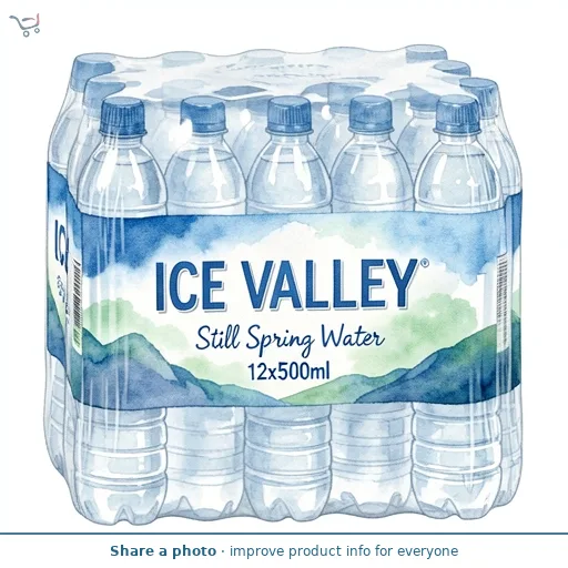 Ice Valley Still Spring Water 12x500ml