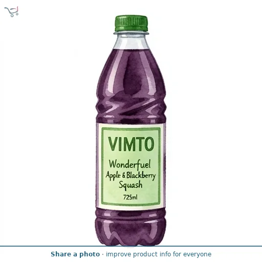 Vimto Wonderfuel Apple & Blackberry Squash 725ml