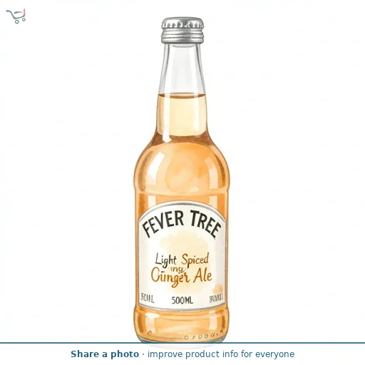 Fever-Tree Light Spiced Orange Ginger Ale 500Ml