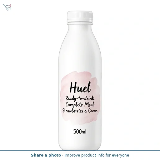 Huel Ready-to-drink Complete Meal Strawberries & Cream 500ml