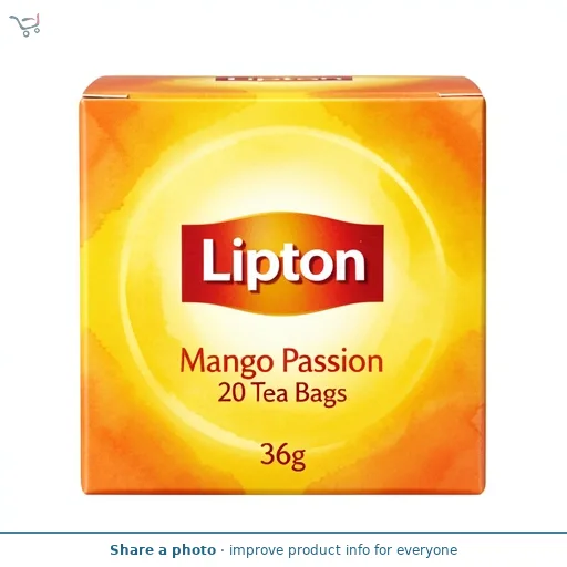 Lipton Mango Passion 20 Tea Bags 36g
