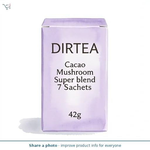 DIRTEA Cacao Mushroom Super blend 7 Sachets 42g