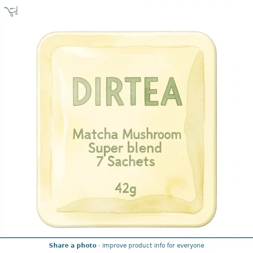 DIRTEA Matcha Mushroom Super blend 7 Sachets 42g