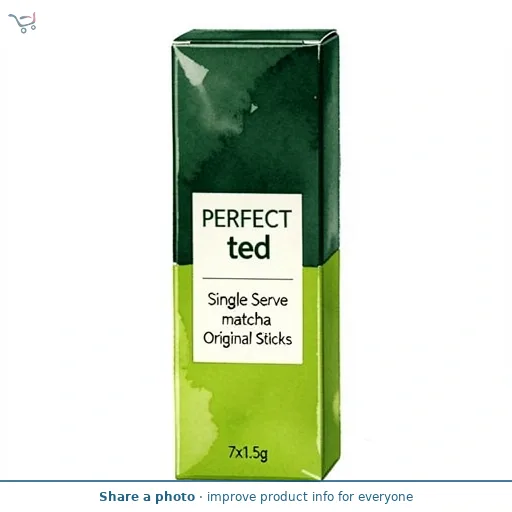 Perfect Ted Single Serve matcha Original Sticks 7x1.5g