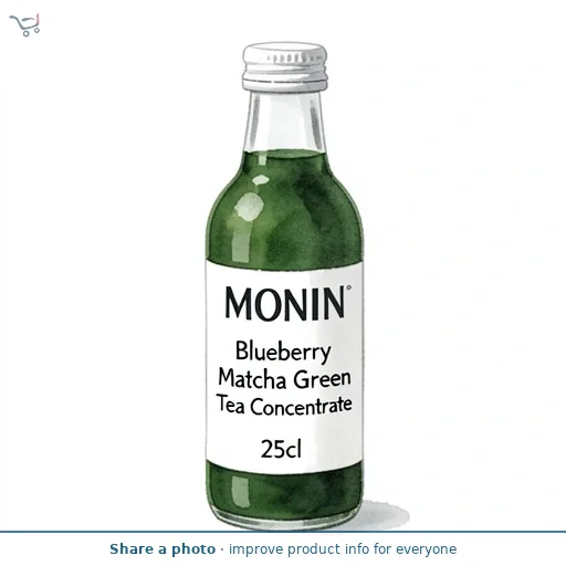 Monin Blueberry Matcha Green Tea Concentrate 25cl