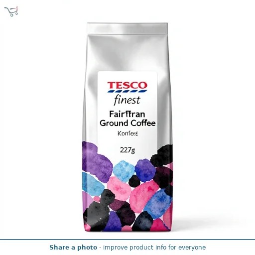 Tesco Finest Fairtrade Kenyan Ground Coffee 227g