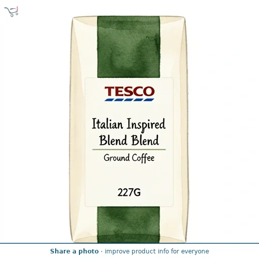 Tesco Italian Inspired Blend Ground Coffee 227G