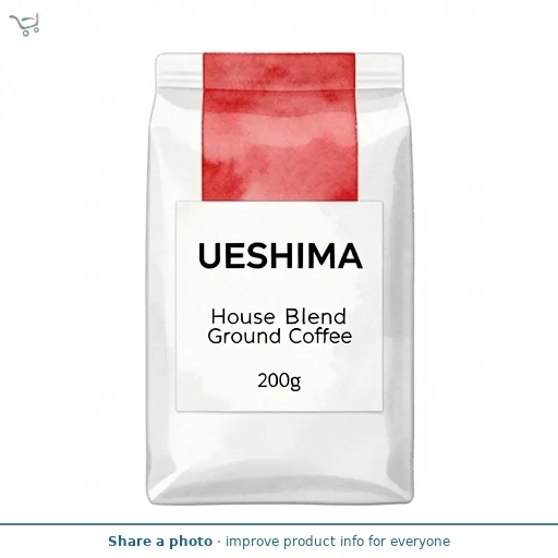 Ueshima Coffee Company House Blend Ground Coffee 200g