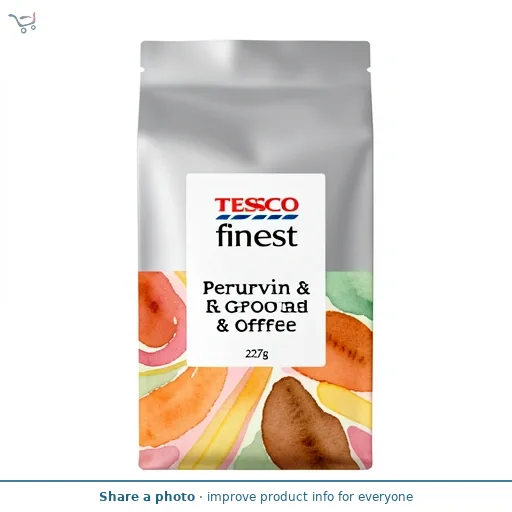 Tesco Finest Peruvian Roast & Ground Coffee 227g