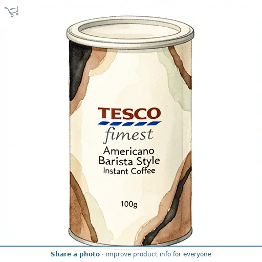 Tesco Finest Americano Barista Style Instant Coffee 100g