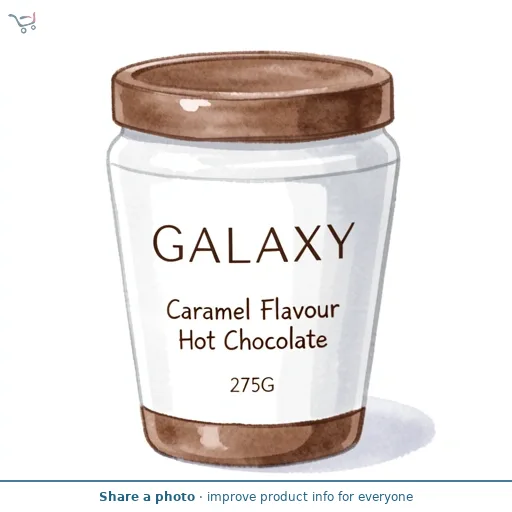 Galaxy Caramel Flavour Hot Chocolate 275G 