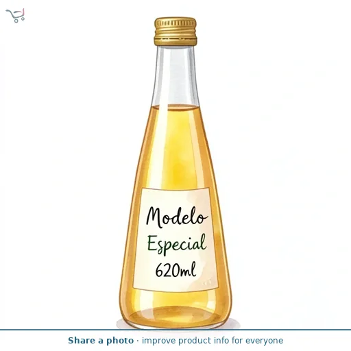 Modelo Especial Premium Lager Beer Bottle 620ml