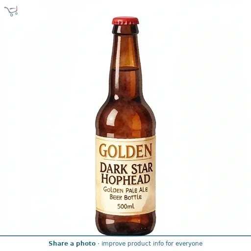 Dark Star Hophead Golden Pale Ale Beer Bottle 500ml