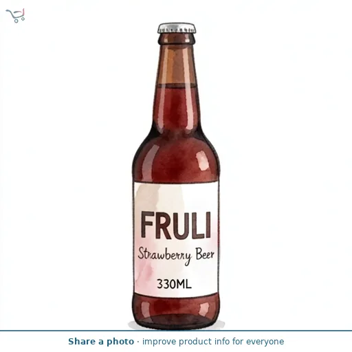 Fruli Strawberry Beer 330Ml