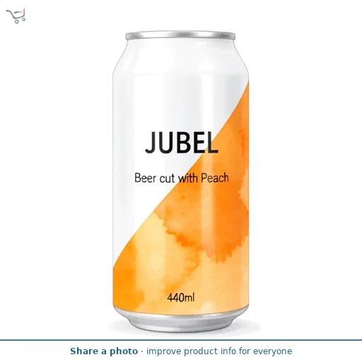 Jubel Beer Cut with Peach 440ml