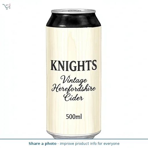 Knights Vintage Herefordshire Cider 500ml