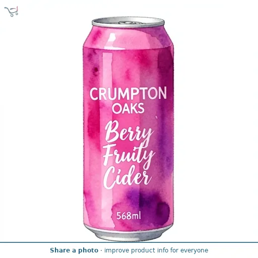 Crumpton Oaks Berry Fruity Cider 568ml