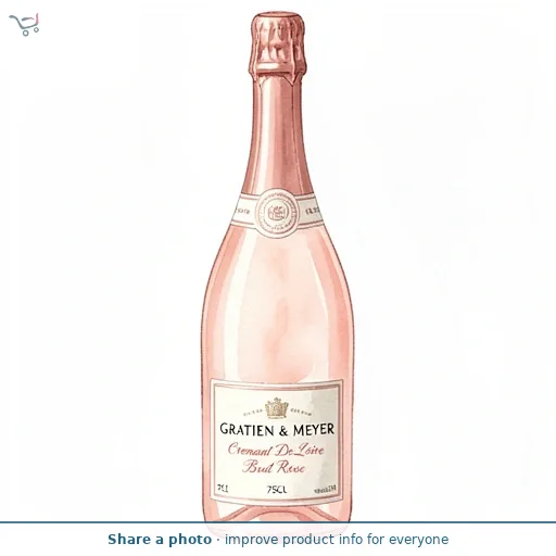 Gratien & Meyer Cremant De Loire Brut Rose 75Cl