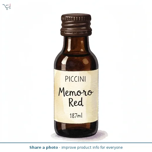 Piccini Memoro Red 187ml