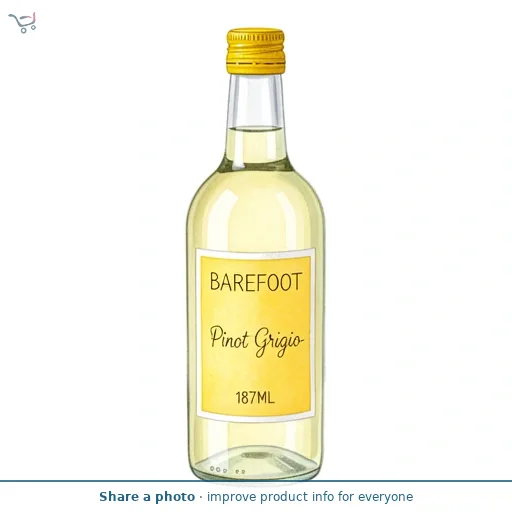 Barefoot Pinot Grigio 187Ml