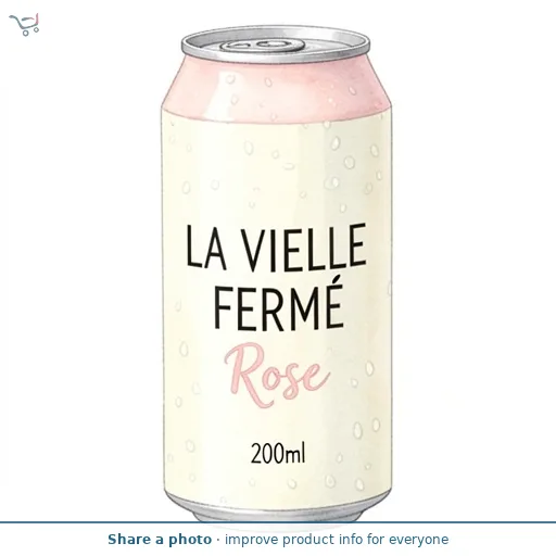 La Vieille Ferme Rose Wine Can   200ml