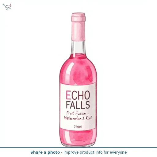 Echo Falls Fruit Fusion - Watermelon & Kiwi 750ml