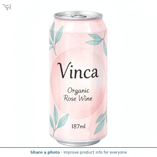 VINCA Organic Rose Wine 187ml