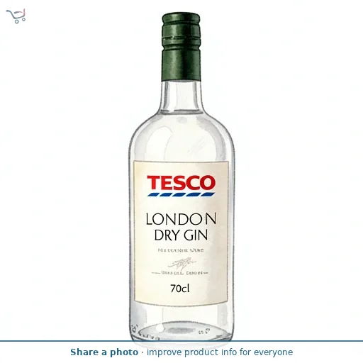 Tesco London Dry Gin 70cl