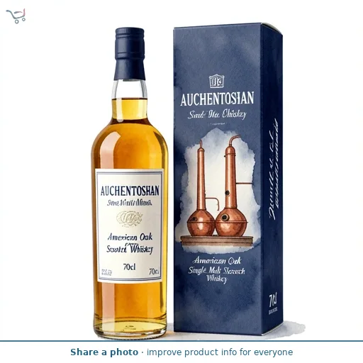Auchentoshan American Oak Single Malt Scotch Whisky 70cl