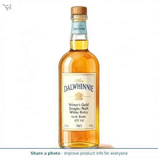 Dalwhinnie Winter's Gold Single Malt Whisky Bottle 43% Vol 70Cl